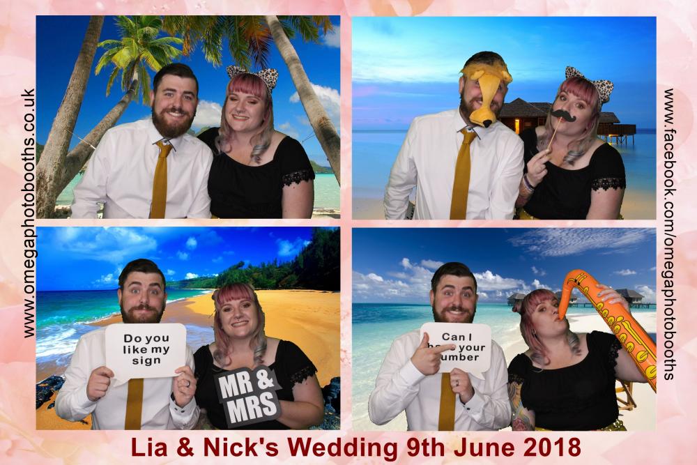 Lia & Nick's Wedding | View more photos from the event at gallery.omegaphotobooths.co.uk/u/Omega-Photobooths/Lia-Nicks-Wedding